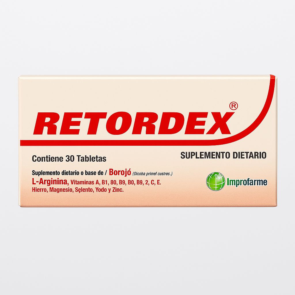RETORDEX DISFUNCION SEXUAL Y RETARDANTE - 30 cápsulas