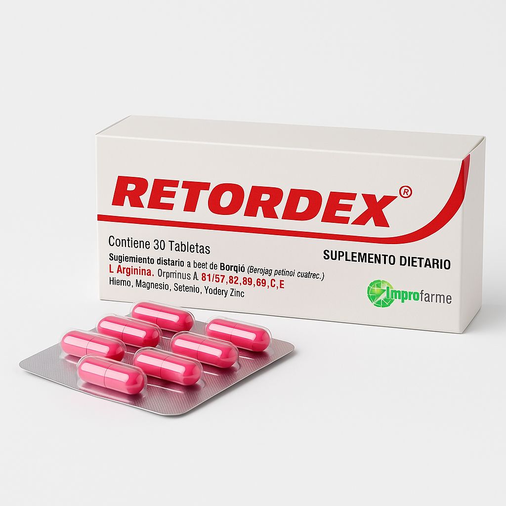 RETORDEX DISFUNCION SEXUAL Y RETARDANTE - 30 cápsulas